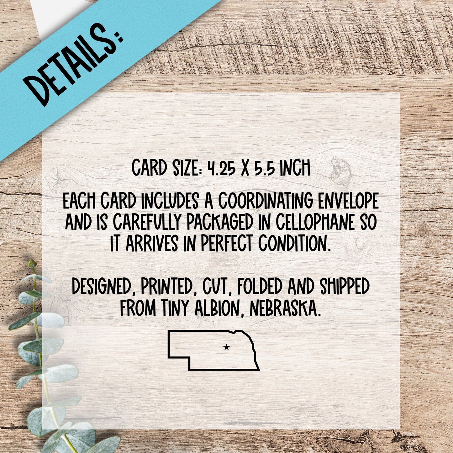 Funny Snarky Greeting Card: I'm A Delight