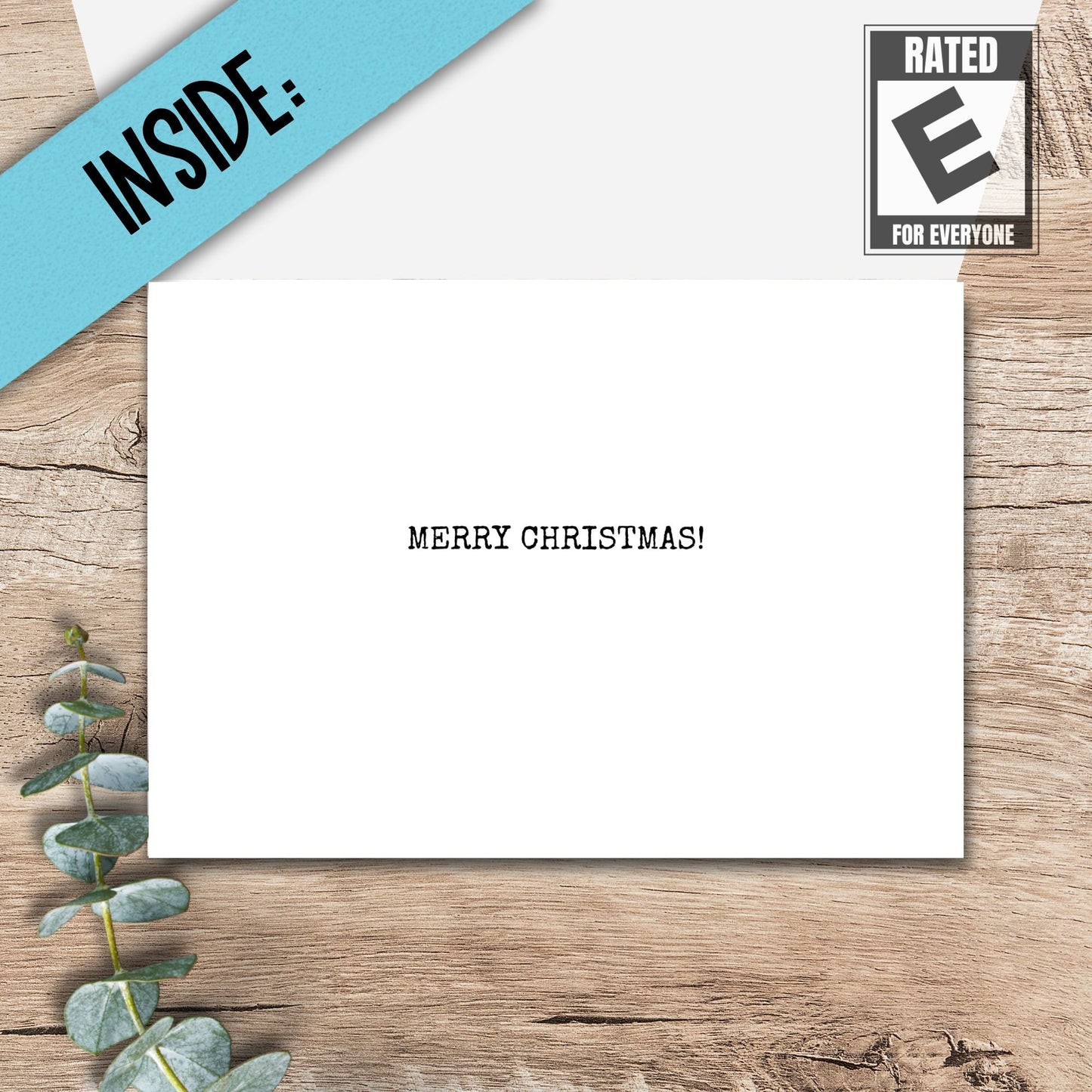 Funny Christmas Card: Snarky Lights Design for Friend