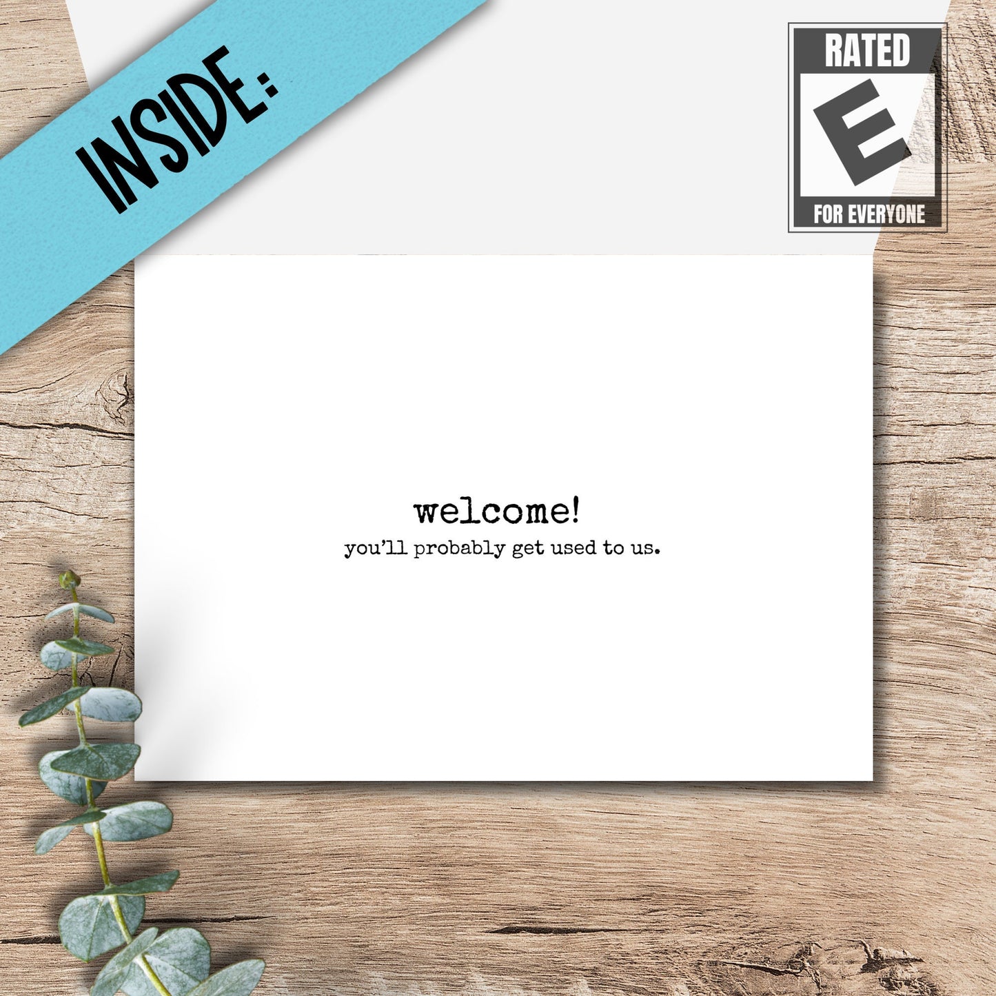 Funny New Neighbor Card: Snarky Welcome Wagon Greeting