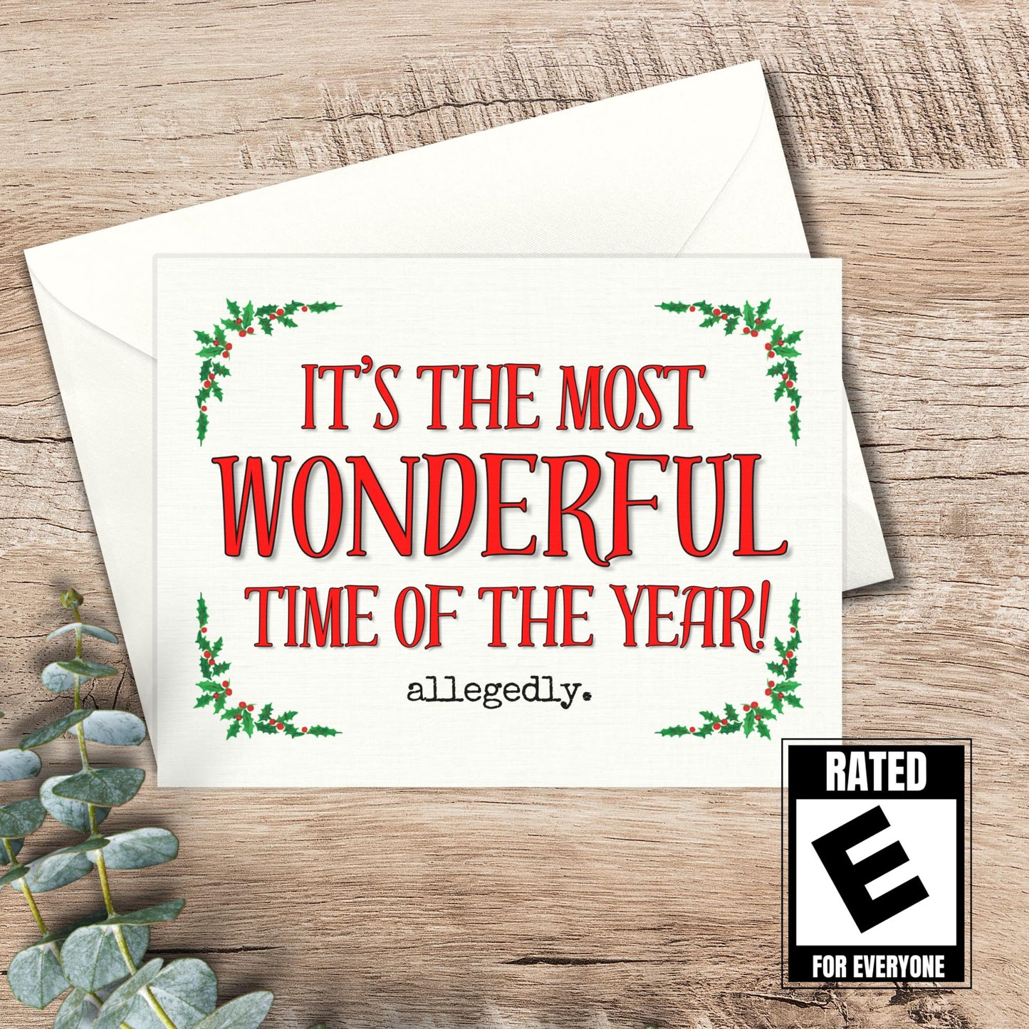 Funny Christmas Card | True Crime, Sarcastic Holiday Humor