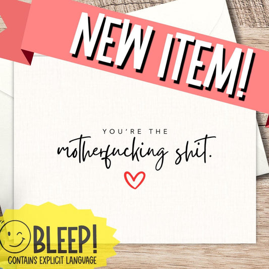 Funny Congratulations Card | Colorful Language, Versatile Greetings