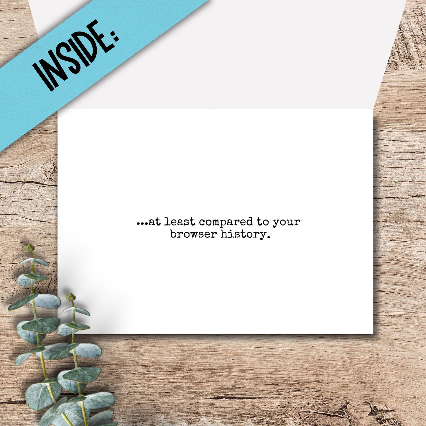 Snarky Birthday Card: Sarcastic Dark Humor for Friend